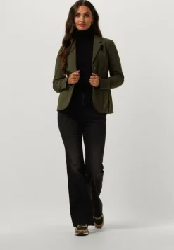 donkergroene mos mosh blazer mmviga izzy blazer