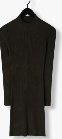 donkergroene notre-v mini jurk nv-catie