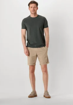 donkergroene profuomo t-shirt t-shirt crew neck ss