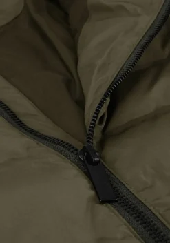 donkergroene selected homme gewatteerde jas slhbarry quilted jacket b noos