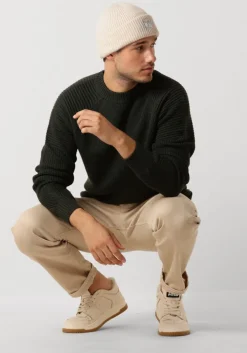 donkergroene the goodpeople trui kapie