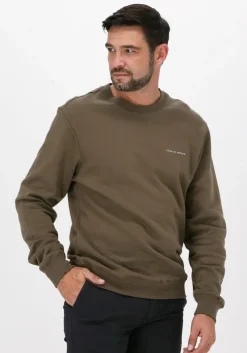 donkergroene tiger of sweden sweater emerson