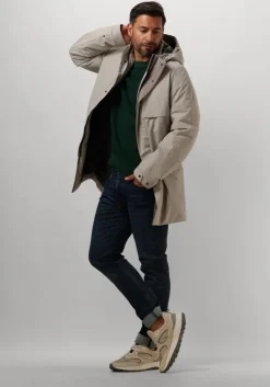 donkergroene tommy hilfiger trui structure crew nk