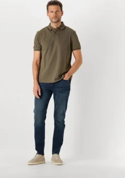 donkergroene tommy hilfiger polo 1985 regular polo