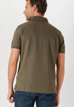 donkergroene tommy hilfiger polo 1985 regular polo