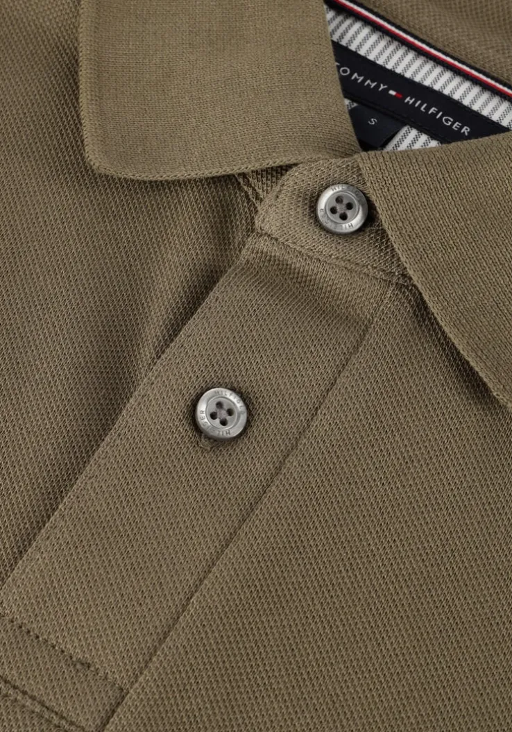 donkergroene tommy hilfiger polo 1985 regular polo