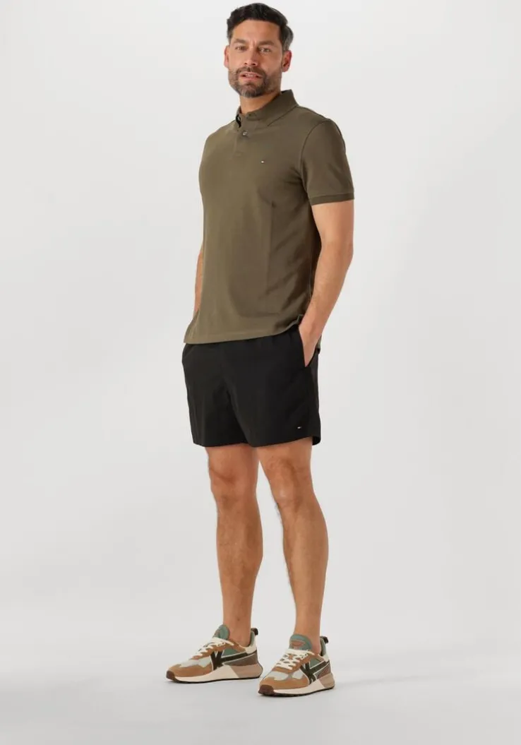 donkergroene tommy hilfiger polo 1985 regular polo