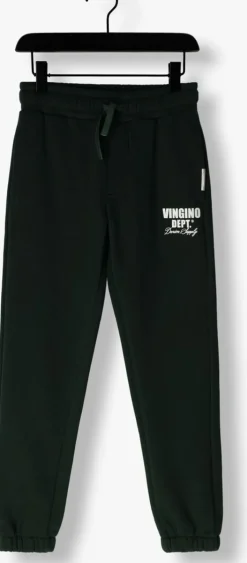 donkergroene vingino joggingbroek basic-pant