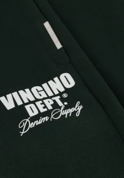 donkergroene vingino joggingbroek basic-pant