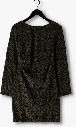 donkergroene y.a.s. mini jurk yassisma ls dress