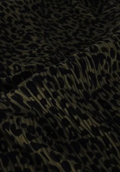 donkergroene y.a.s. mini jurk yassisma ls dress