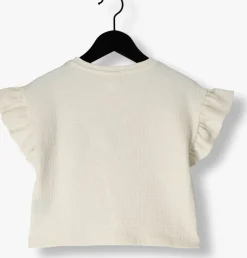 ecru alix mini top ruffle t-shirt