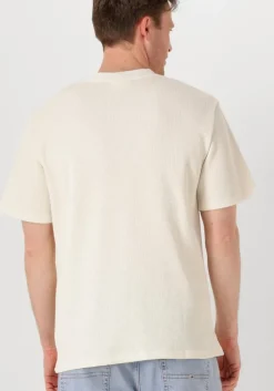 ecru anerkjendt t-shirt akkiki s/s waffle tee