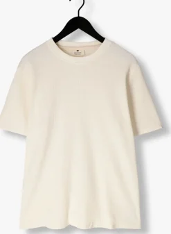 ecru anerkjendt t-shirt akkiki s/s waffle tee