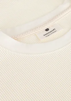 ecru anerkjendt t-shirt akkiki s/s waffle tee