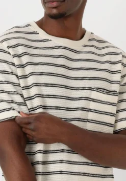 ecru anerkjendt t-shirt akkiki jacq stripe tee