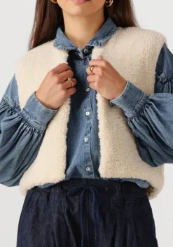 ecru by-bar gilet wolly gilet