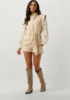 ecru by-bar playsuits ollie twill suit