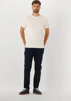 ecru cast iron t-shirt cotton blend slub