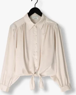 ecru catwalk junkie blouses button up blouse with lash