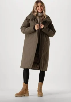 ecru co'couture coltrui row rib rollneck