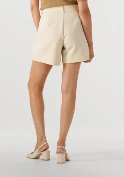 ecru co'couture korte broek volacc crop pleat shorts