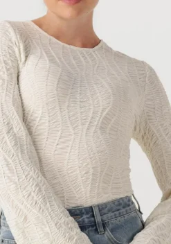 ecru co'couture top freddie blouse