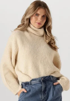 ecru co'couture trui coralie roll knit