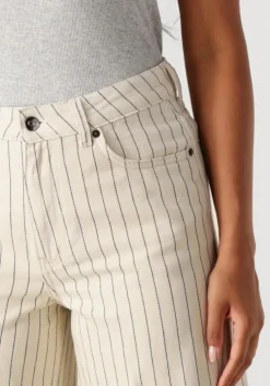 ecru co'couture wide jeans light pin wide jeans