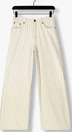 ecru co'couture wide jeans light pin wide jeans