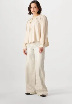 ecru co'couture wide jeans light pin wide jeans