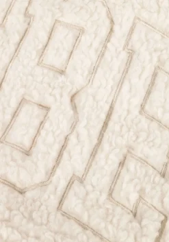 ecru colourful rebel gilet yoni rebel teddy gilet