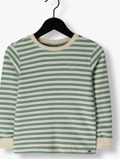 ecru daily7 polo t-shirt ls small stripe