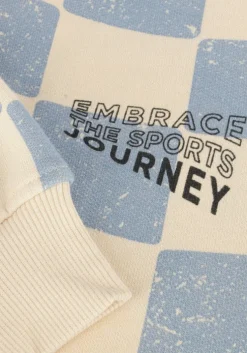 ecru daily7 sweater oversized sweater check print