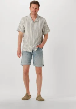 ecru dstrezzed casual overhemd sandy summer shirt