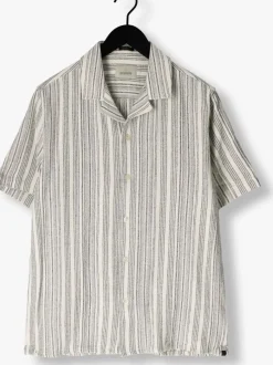 ecru dstrezzed casual overhemd sandy summer shirt