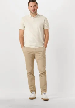 ecru dstrezzed polo camilo polo