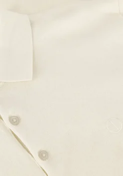 ecru dstrezzed polo camilo polo