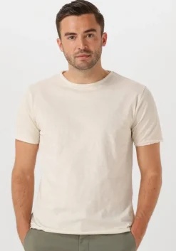 ecru dstrezzed t-shirt mc queen tee