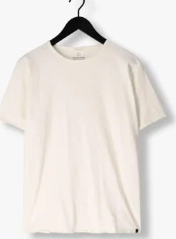 ecru dstrezzed t-shirt mc queen tee