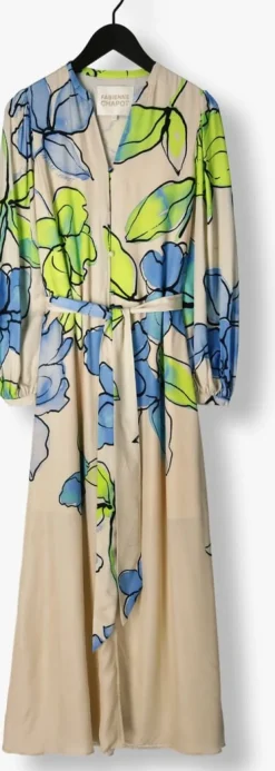 ecru fabienne chapot maxi jurk erina dress