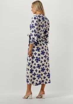 ecru fabienne chapot midi jurk nia dress