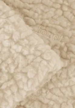 ecru forét trui wave half zip