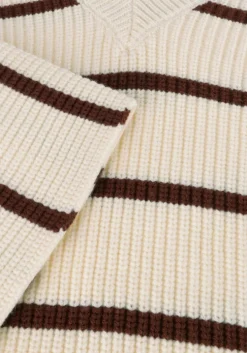 ecru gestuz trui sebagz v-neck pullover