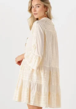 ecru greek archaic kori mini jurk 330681