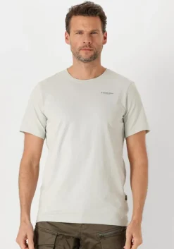 ecru g-star raw t-shirt slim base r t s/s