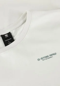 ecru g-star raw t-shirt slim base r t s/s