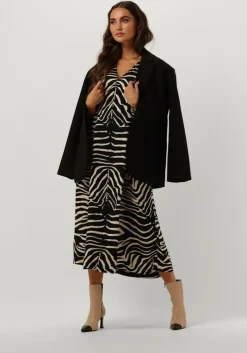 ecru idano midi jurk helmine