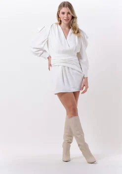 ecru iro mini jurk sofi