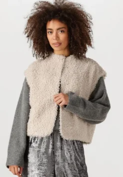 ecru knit-ted gilet joshie